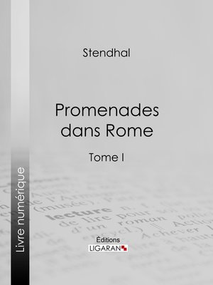 cover image of Promenades dans Rome